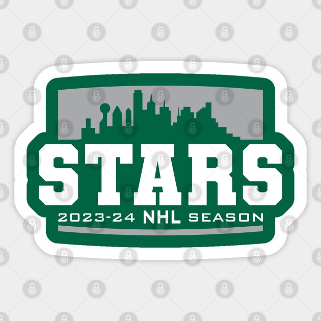 Stars Hockey 2023-24 Sticker by Nagorniak